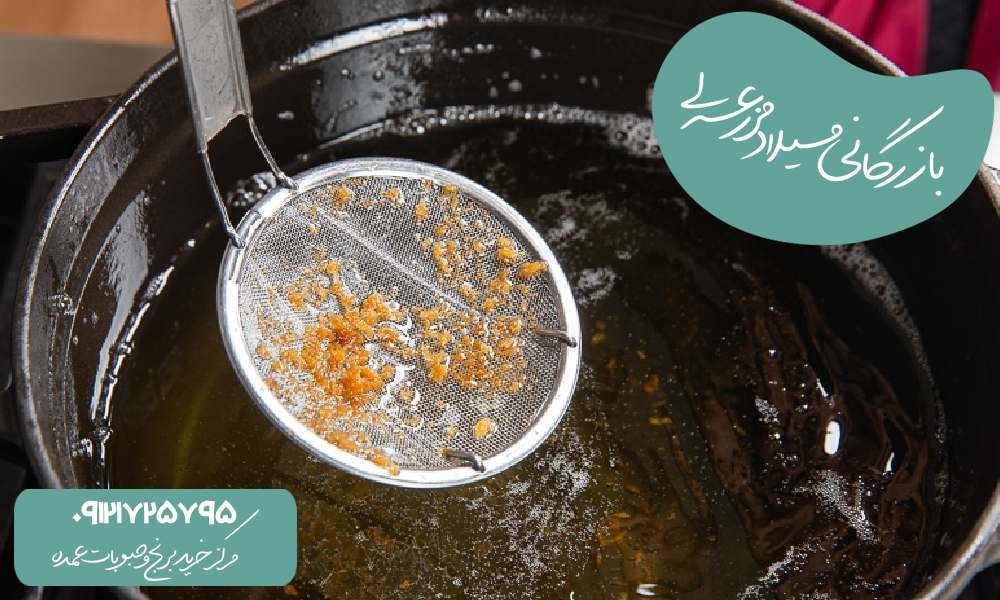 روش صاف کردن روغن سرخ کردنی