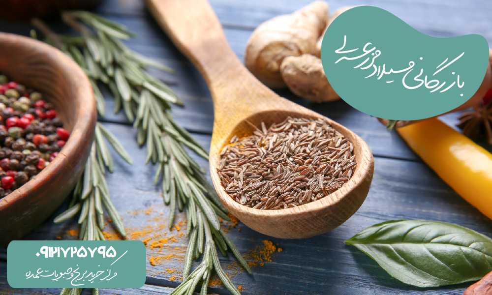زیره برای درمان نفخ