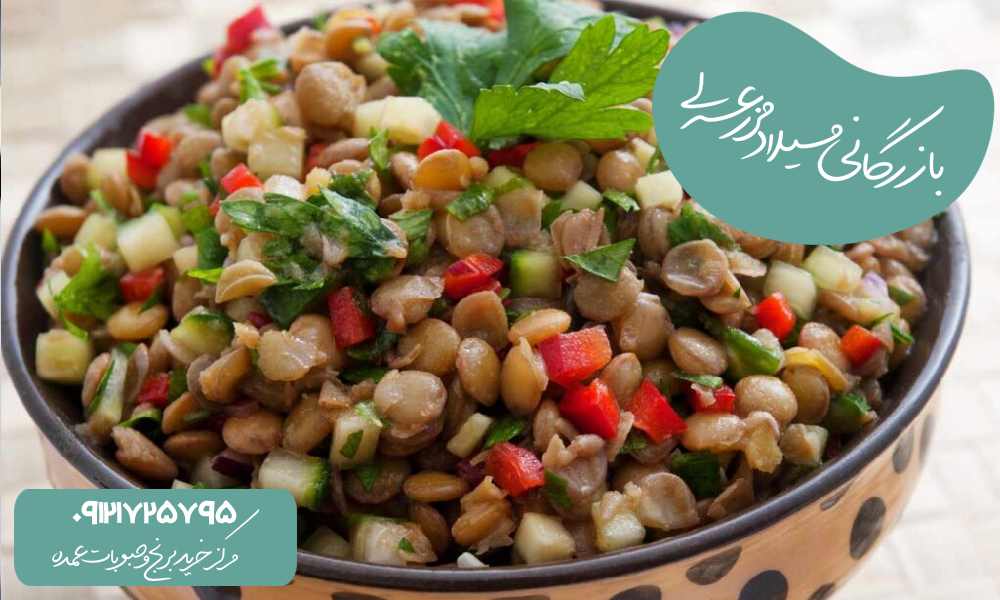 غذای گوناگون با حبوبات