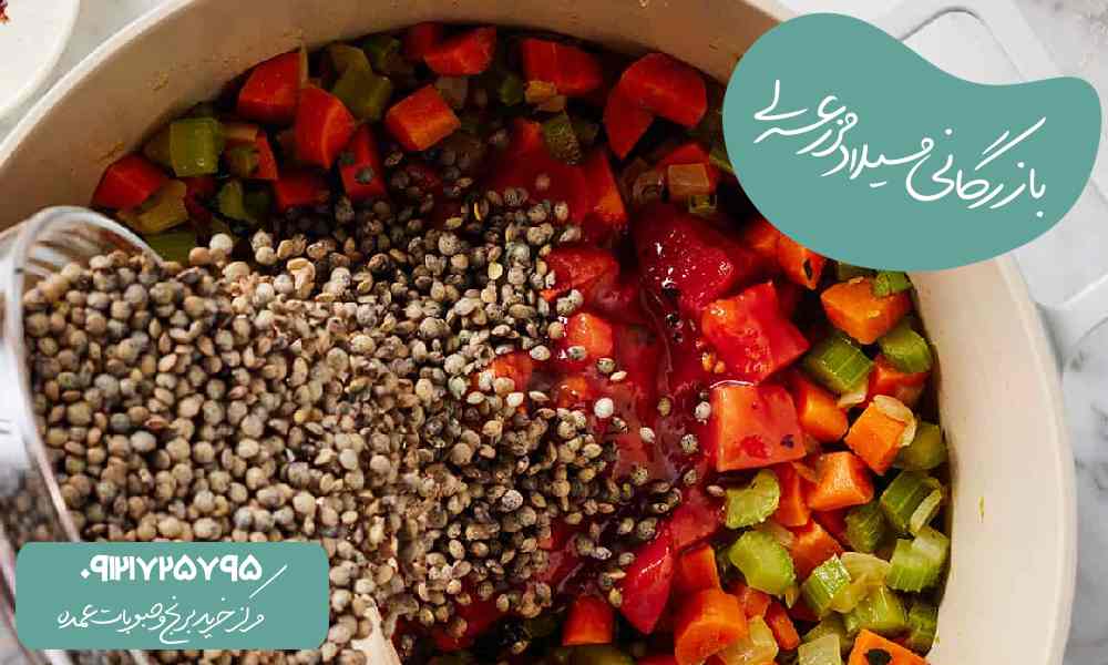 مواد اولیه عدسی